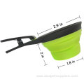 Pet Food Spoon Collapsible Silicone Measuring Cup